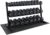 WF Athletic Supply Rubber Coated Hex Dumbbell Set, Multiple Choices Available – Dumbbells with Rack Stand and Mat, or Dumbbells Only (200/550/1200/2100/3000 LB)