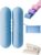 Hand Weight Bars for Women (2.2 LB) | Resistance Booty Bands | Pilates, Yoga, Dance, Aerobics, Running, Cardio, Gym, Strength Training | Non-Slip | Portable Dumbbells | Women & Men