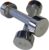 Ader Chrome Dumbbell, Sold as Pair (Chrome, 3LB)