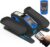 Under Desk Elliptical Machine, Electric Ellipse Leg Exerciser for Senior, Quiet and Compact Electric Seated Pedal for Home with Display Monitor, Remote Control and 12 Adjustable Speeds