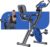 Merax Workout Bike For Home – 4 In 1 Recumbent Exercise Bike and Upright Indoor Cycling Bike Positions, 16 Levels Magnetic Resistance Exercise Bike, Foldable Stationary Bike Machine, Fitness Bike