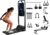 Gym Monster Home Gym Machine, 32inch Gym Monster Max & Adjustable Bench & Rowing Bench & Gym Accessories Organizer & Smart PowerGrip Bundle