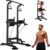 Power Tower Pull Up Bar for Home Gym, Multi Functional Pull Up Bar Stand Dip Bar Station, Adjustable Height Workout Dip Station Strength Training Fitness Equipment