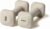 WeGym SafeGrip Square Dumbbells with Anti Slip Handles, Aesthetic Free Weights for Home Workouts, Stable Design Prevents Rolling during Floor Exercises