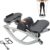 Rock Stepper, Stepper Machine with Resistance Bands, Side to Side, Lateral Rocking Fitness Exercise Equipment, LCD Monitor, Work Out at Home, for Full Body