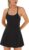 Womens Tennis Dress, Athletic Dress with Built-in Bra & Shorts Pockets Summer Dresses for Women Golf Outfits for Workout