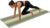 Yoga Mat Non Slip, Green Ombre Fitness Yoga Mats with Carrying Strap & Bag, Abstract Art Modern Gradient Women Workout Mats for Home Pilates Floor Exercises Travel