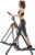 Air Walk Elliptical Glider Machine,Ellipse Home Cross-Training Arm/Leg Cardio Workout Machine for Senior & Adult,Side Sway Action 360 Motion Full-Body Exerciser for Home Gym
