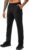 MIER Mens Athletic Sweatpants for Workout Gym Running Jogging Active Lightweight Track Sweat Pants, 3 Zipper Pockets Bottoms