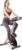 CIRCUIT FITNESS Circuit Fitness Folding Upright Exercise Bike with Adjustable Resistance 250 lb. Max. Capacity AMZ-150BK