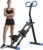 Stair Stepper for Home Gym, Vertical Climber Workout Machine for Full-Body Workout, Folding Cardio Exercise Climber with Adjustable Handles-Black
