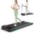 UREVO Smart Walking Pad, Quiet Under Desk Treadmill with APP & Remote, Portable Shock-Absorbing Walking Jogging Machine, Sleek Compact Design for Home Office Fitness