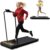 Treadmill with Handles, 2.5HP Walking Pad Treadmills with Handle Bar, Under Desk Treadmill with Remote Control LED Display, Electric Treadmills for Home Small, 270LBS Capacity