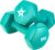 Yes4All Vinyl Hexagon Dumbbell – Dumbbells Set of 2 Hand Weights for Home Gym & Strength Training (2-15 lbs Weight Options)