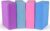 Yoga Blocks 9”x6”x3”, 4 Pack High Density Yoga Brick Foam Blocks to Improve Strength, Flexibility and Balance, Light Weight and Non-Slip Surface for Yoga, Pilates and Meditation