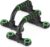 MADOG Portable Push-Up Bars with Cushioned Foam Grip – Non-Slip Pushup Handles for Home Fitness, Supports Up to 330 lbs, Black