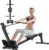 Rowing Machine for Home Use, LUBBYGIM Rowing Machine Foldable Rower with LCD Monitor – Hyper-Quiet & Smooth – 2024 Upgraded Version with 300LBS Loading Capacity
