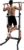 ONETWOFIT Power Tower Pull Up Bar Station Assistive Trainer, Multi-Function Adjustable Height Dip Station for Home Gym Workout, Strength Training Fitness Equipment, Pull Up Stand 360LBS