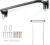 Wall Mounted Pull Up Bar, 500LBS Heavy Duty Wall & Door Frame Pull Up Bar for Home Gym, Professional Drill-Required Chin Up Bar for Secure Pullups Training | Pull-Up Bars for Men