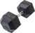 Lifeline Fitness Hex Dumbbells, Rubber Wrapped Hex Dumbbells, Premium Quality, Ergonomic Knurled Handle, Dumb Bells for Exercise, Home Gym Exercise Weights
