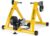 Bike Trainer, Magnetic Bicycle Stationary Stand for Indoor Exercise Riding, 26-29″ & 700C Wheels, Quick Release Skewer & Front Wheel Riser Block Included