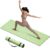 ILILI Yoga Mat 10mm Extra Thick and 193cm Extra Long, 76×28×0.4 Inch, Double Color Non-Slip TPE Material, Easy Carrying with Strap, Ideal for Yoga, Pilates, Floor Exercise, Home and Outdoor Use, Eco Friendly