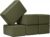 Sunshine Yoga 4″ Yoga Block, 6 Pack Bulk EVA Foam Yoga Blocks, Firm and Supportive Yoga Brick, Balance Foam for Stretching, Pilates, and Workout, 4″ x 6″ x 9″