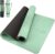 Yoga Mat Non Slip TPE Extra Wide Yoga Mat with Alignment Mark, 72″L x 32″W x 0.32″/0.24″Th (183cm x 80cm x 8mm/6mm), Anti-Tear Exercise Mat with Carrying Strap and Bag, Workout Mats for Yoga, Pilates