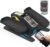 Under Desk Elliptical Machine, Electric Ellipse Leg Exerciser for Senior, Quiet and Compact Electric Seated Pedal Exerciser for Home with Display Monitor, Remote Control and 12 Adjustable Speeds