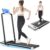 ANCHEER Treadmills with Incline, 7.5MPH Under Desk Treadmill/2s Folding/Max 350 lb Capacity-Walking Pad/Compact Electric Treadmill for Home/Gym/Office with LED Touch Screen/Remote Watch