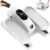 Under Desk Elliptical Exercise Machine, Electric Ellipse Leg Exerciser as Seen on TV, 15 Speeds Foot Exerciser While Sitting for Seniors, Portable Seated Pedal Exerciser for Home Office
