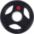 Barbell Weight Plate and Dumbbell Plate 2.5kg Rubber Coated Cast Iron for Strength Training and Weightlifting
