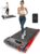 Walking Pad Treadmill, Anylife Incline Walking Pads Under Desk 330lb Capacity, 2.5HP Portable Treadmills for Home, Compact Treadmill Small Running Pad with LED Display, Remote Control, Black