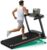 Treadmill with 0-15% Auto Incline, 3.5HP Quiet Brushless Foldable Treadmills for Home, Small Space Portable Running Walking Machine, 300 Lbs Capacity with Bluetooth APP & Pulse Monitor