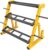 Kipika Heavy Duty 3 Tier Dumbbell Rack Multifunctional, Weight Rack for Dumbbells, Home Gym Equipment, Suitable for Storage of Dumbbell, Kettle Bell, Barbell Plate, Barbell Bar