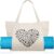 Saintrygo Yoga Bags for Women with Mat Carrier Canvas Pilates Tote Carryall Fits All Your Stuff for Travel Gym Workout