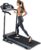 SereneLife Electric Folding Treadmill Exercise Machine – Smart Compact Digital Fitness Treadmill Workout Trainer w/Bluetooth App Sync, Manual Incline Adjustment, for Walking, Running, Gym