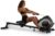 Magnetic Rowing Machine for Home Use Foldable Rower with 8-Level Adjustable Resistance, Quiet Design, LCD Monitor Tablet Holder, Full Body Workout, Supports 265 lbs
