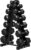 RITFIT 300/350/450/650/180/200/210 LB Rubber Hex Dumbbells Set with Optional Dumbbell Rack, Multi Weight Set to Choose, Ideal for Home Gym and Fitness