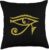 Eye of Horus Egyptian Protection Symbol Lucky Charms Fortune Throw Pillow