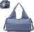 Yoga Mat Gym Bag, Large Capacity Nylon Outdoor Sports Travel Carry Bag, with Yoga Mat Holder Water Resistant Workout Bag for Travel Workout Daily，Unisex