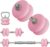 Adjustable Dumbbell Set, 13/18/22/35LBS SoftShell Weight Set with Connector 4-IN-1 Dumbbell Set Used as to Barbell & Kettlebell for Home Gym, Fitness Exercise for Men Women Beginners