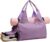 Upgrade Yoga Gym Bags for Women with Shoes Compartment & Storage Pockets & Adjustable Yoga Mat Holder
