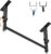 48″ Ceiling Mount Pull Up Bar, Heavy Duty Multi-Grip Rafter Chin Up Bar for Garage/Basement/Backyard Ceiling Beam, Adjustable Height&Supports to 650 Lbs