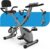 Foldable Exercise Bike for Small Apartments, Stationary Bikes for Home, Indoor Portable Cycling Bike with 16-Level Magnetic Resistance, 260LBS Capacity, 5.5 LBS Flywheel, Designed for Small Space Workout 816