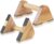 BESTWEI 1 Pair Wood Parallettes Bars Pushup Handles for Men – Calisthenics Equipment Push Up Bars, Gymnastics Handstand Training Planche Bar, Handstand Blocks