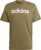 adidas Mens Essentials Single Jersey Linear Embroidered Logo T-Shirt