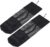 luzen 2Pcs Portable Yoga Mat Bag Exercise Yoga Mat Carry Mesh Bag with Adjustable Shoulder Strap Yoga Accessories for Women and Men, Black