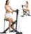 OWLSKY Squat Rowing Machine for Home Workout, Foldable Squat Assist & Row Trainer with LCD Monitor, 3 Resistance Bands, Adjustable Seat, Heavy Duty 350 lbs, Full-Body Fitness Equipment