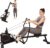 Magnetic Rowing Machine for Home with 350lb Weight Capacity, 14/32 Level Magnetic Resistance, Foldable & Compact Rower Machine, Exercise Equipment for Home Gym, Row Machine Movable